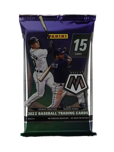 2022 Panini Mosaic Baseball Hobby