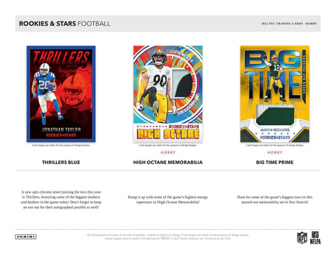 2022 Panini Rookies & Stars Football Hobby