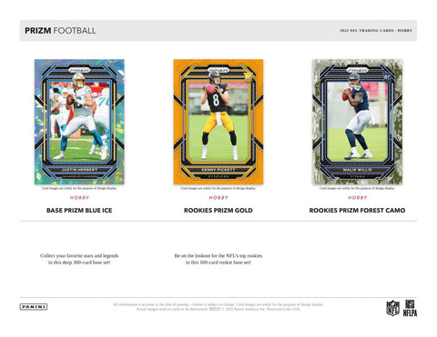 2022 Panini Prizm Football Hobby