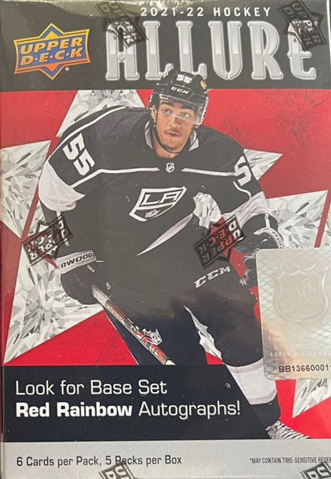 2021/22 Upper Deck Allure Hockey 5-Pack Blaster