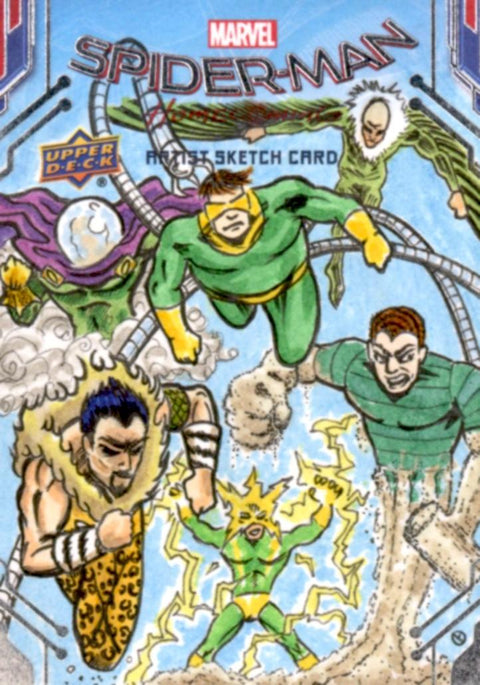 2023 Hit Parade Marvel Sketch Card Premium Edition Series 2 Hobby - Captain America