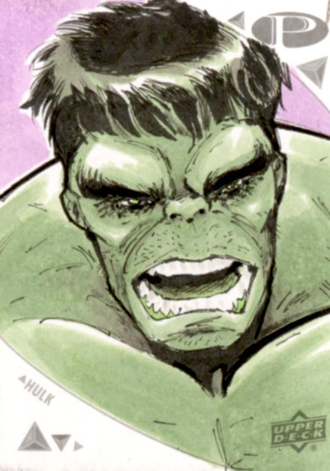 2023 Hit Parade Marvel Sketch Card Premium Edition Series 2 Hobby - Captain America