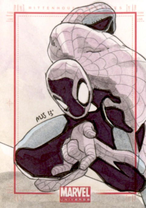 2023 Hit Parade Marvel Sketch Card Premium Edition Series 2 Hobby - Captain America