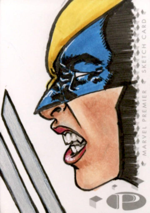 2023 Hit Parade Marvel Sketch Card Premium Edition Series 2 Hobby - Captain America