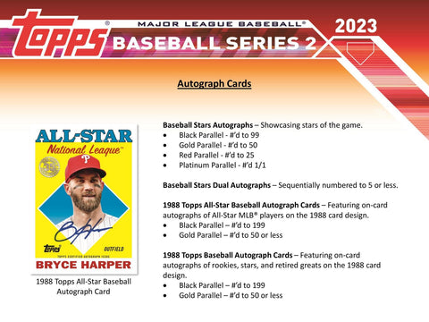 2023 Topps Series 2 Baseball Retail 24-Pack