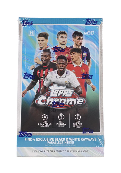 2022/23 Topps Chrome UEFA Club Competitions Soccer Hobby LITE