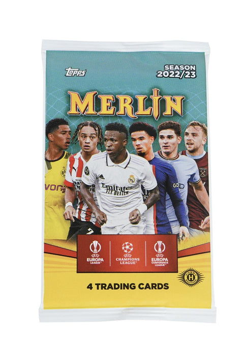 2022/23 Topps UEFA Club Competitions Merlin Chrome Soccer Hobby