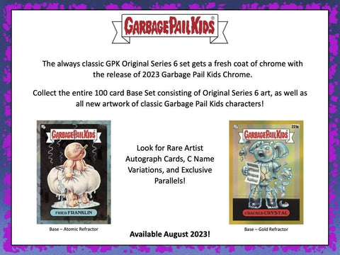 Garbage Pail Kids Chrome Series 6 Blaster Box (Topps 2023)
