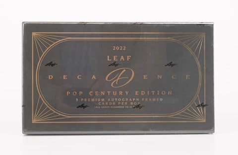 2023 Leaf Decadence Pop Century Hobby