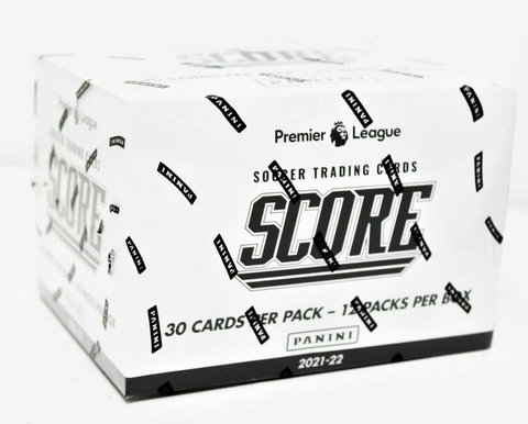 2021/22 Panini Score Premier League Soccer Jumbo Value 12-Pack