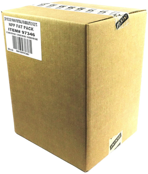 2021 Panini Absolute Football Jumbo Value 12-Pack