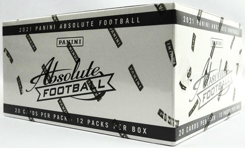 2021 Panini Absolute Football Jumbo Value 12-Pack