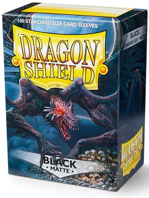 Dragon Shield Card Sleeves - Matte Black (100)