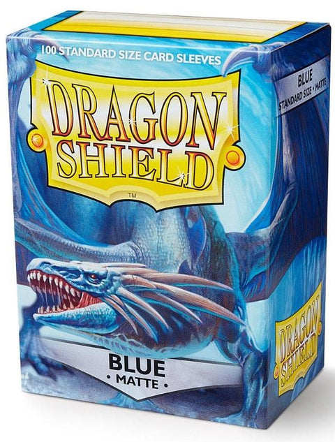 Dragon Shield Card Sleeves - Matte Blue (100)