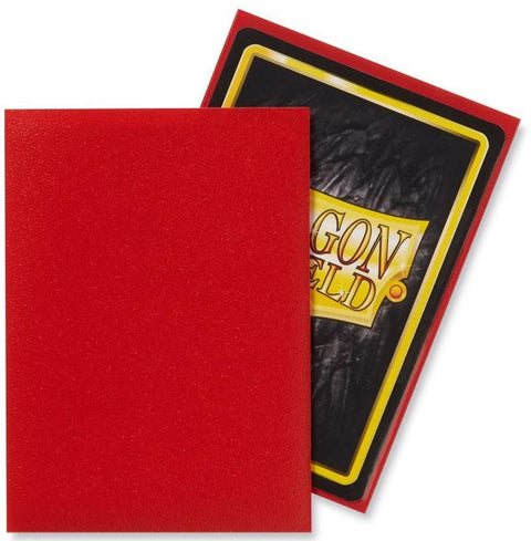 Dragon Shield Card Sleeves - Matte Crimson (100)
