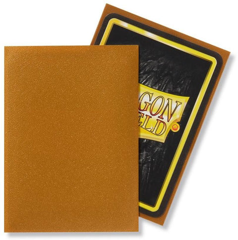 Dragon Shield Card Sleeves - Matte Gold (100)