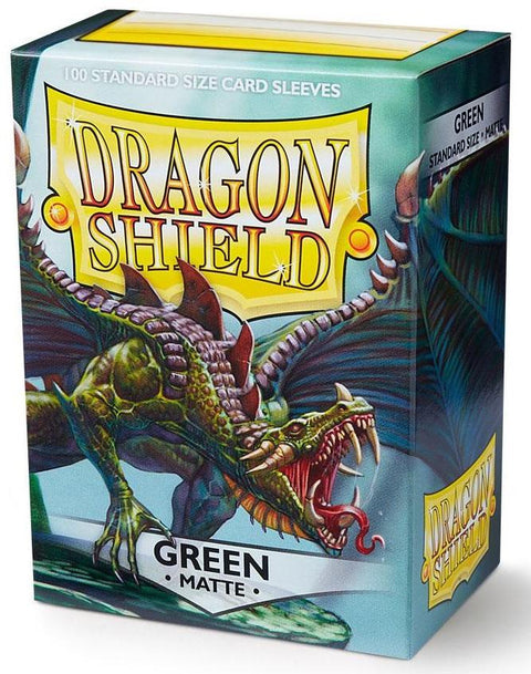Dragon Shield Card Sleeves - Matte Green (100)