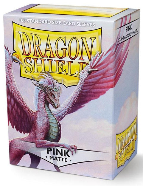 Dragon Shield Card Sleeves - Matte Pink (100)