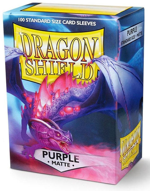 Dragon Shield Card Sleeves - Matte Purple (100)