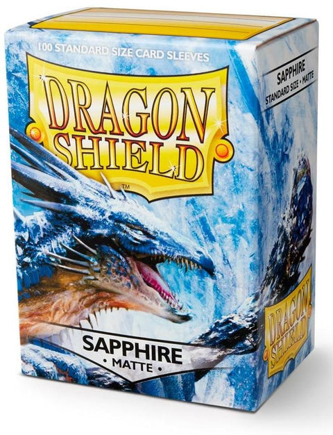Dragon Shield Card Sleeves - Matte Sapphire (100)