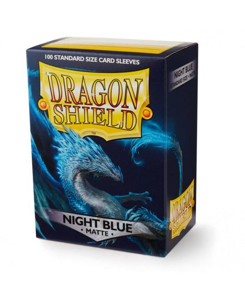 Dragon Shield Card Sleeves - Matte Night Blue (100)