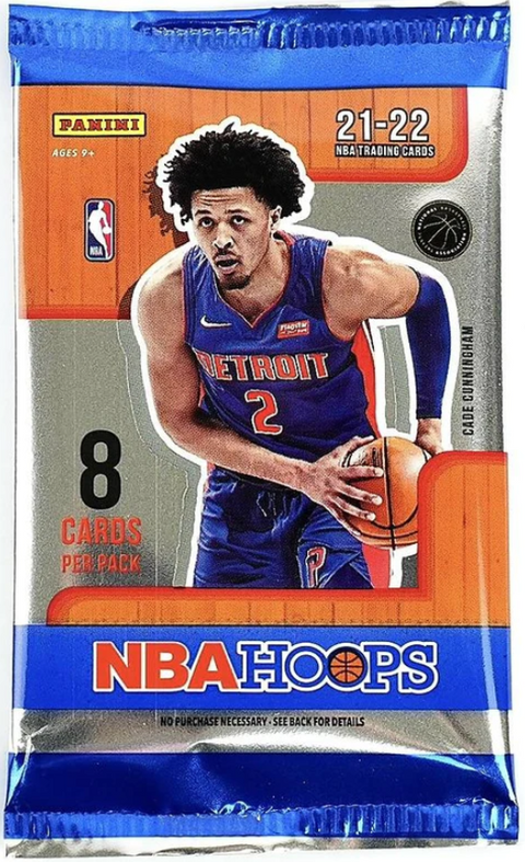 2021/22 Panini Hoops Basketball Retail 24-Pack