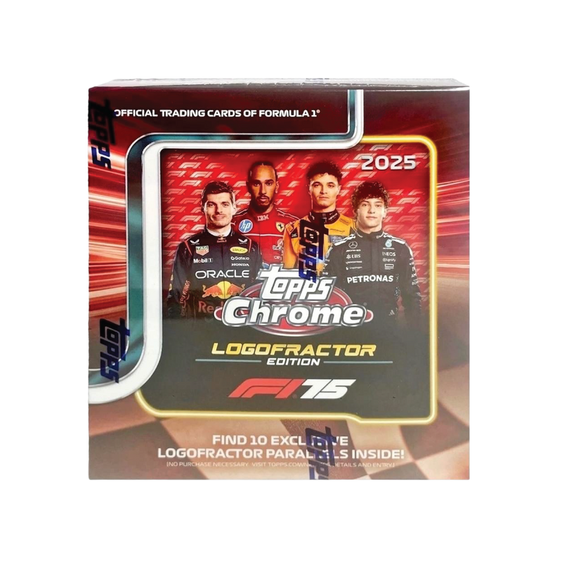 #5 2025 Topps Chrome F1 Formula 1 Logofractor Box