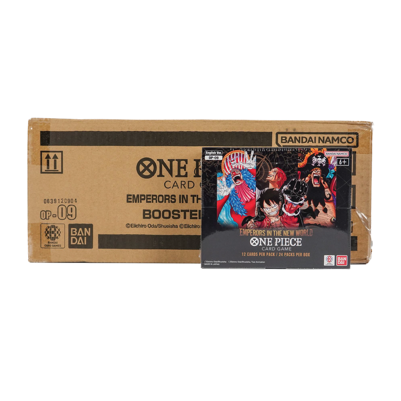 #10 One Piece TCG: Emperors in the New World (OP-09) Booster 12-Box Case