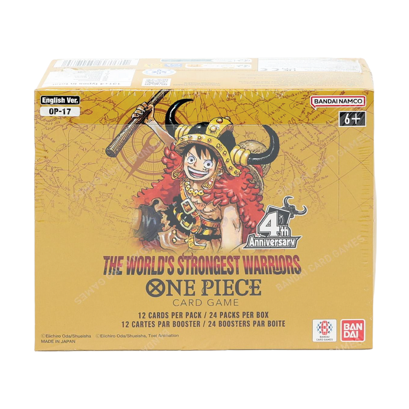 #2 One Piece TCG: The World's Strongest Warriors (OP-17) Booster Box and Case