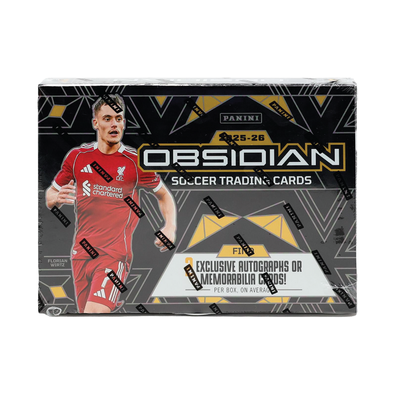 #3 2025/26 Panini Obsidian Soccer Hobby International Box and Case