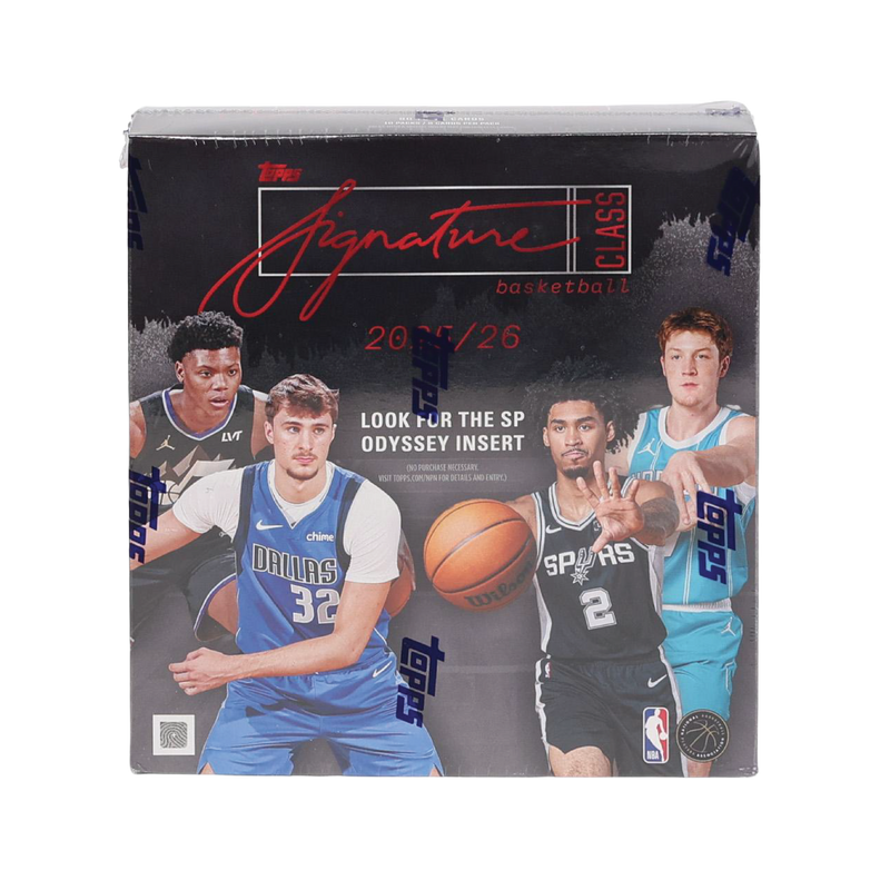 #5 2025/26 Topps Signature Class Mega Box and Case