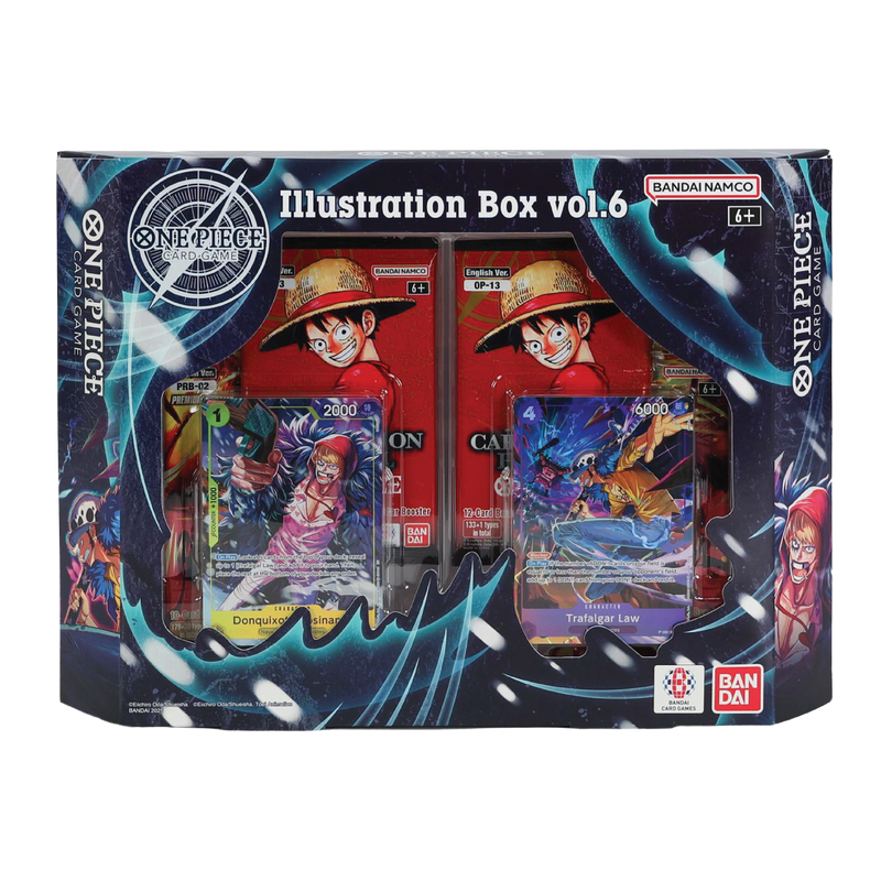 #8 One Piece TCG: Illustration Vol. 6 Box and Case