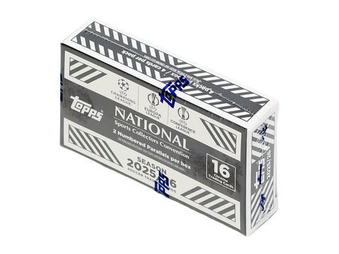 2026 Topps UEFA National Convention Exclusive Box