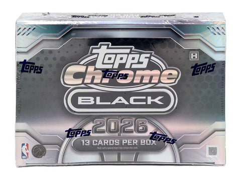 2025/26 Topps Chrome Black Basketball Hobby