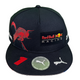 Max Verstappen Autographed #1 Red Bull Puma Hat JSA AQ28891