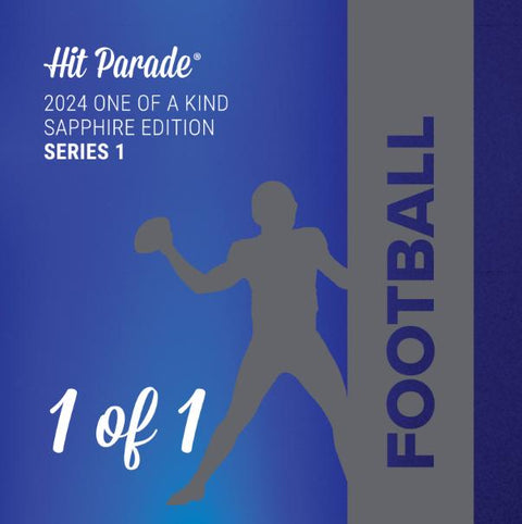 2024 Hit Parade Football Card Sapphire One Of A Kind Edition Series 2 Hobby