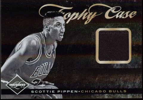 2012 Panini Limited Trophy Case Scottie Pippen Memorabilia #37 01/15