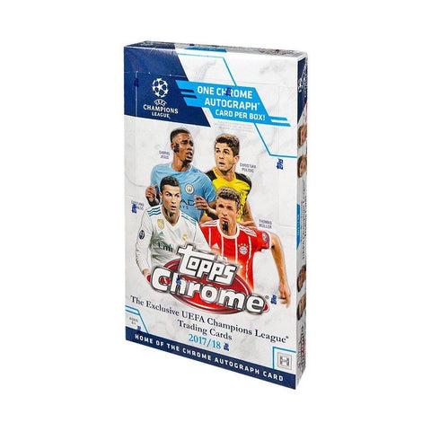 2017/18 Topps Chrome UEFA Champions League Soccer Hobby