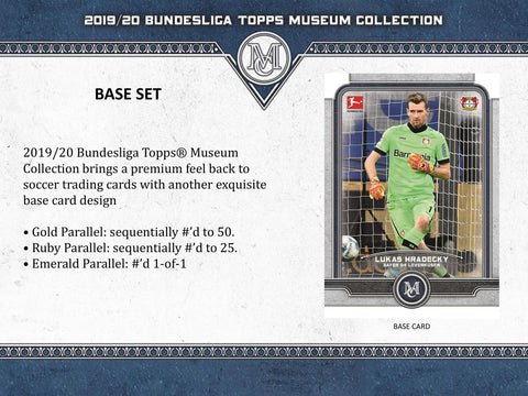 2019/20 Topps Bundesliga Museum Collection Soccer Hobby