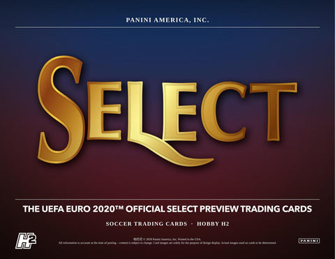 2019/20 Panini Select UEFA Euro Soccer H2 Hobby Hybrid