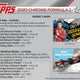 2020 Topps Chrome F1 Formula 1 Racing Hobby