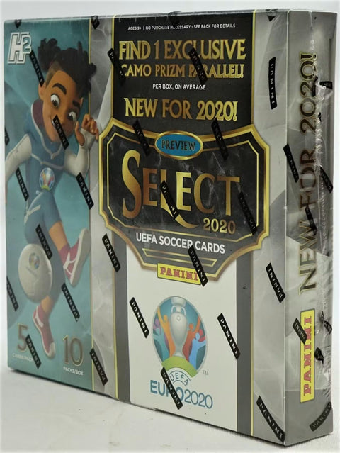 2019/20 Panini Select UEFA Euro Soccer H2 Hobby Hybrid