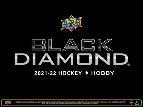 2021/22 Upper Deck Black Diamond CDD Exclusive Hockey Hobby