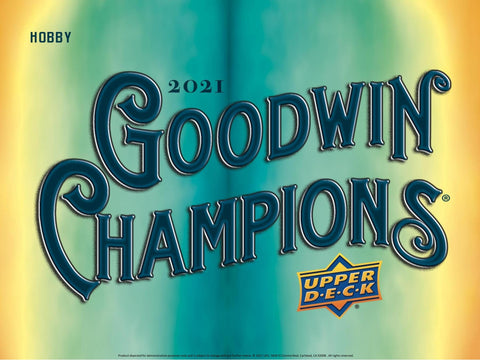 2021 Upper Deck Goodwin Champions CDD Exclusive Hobby