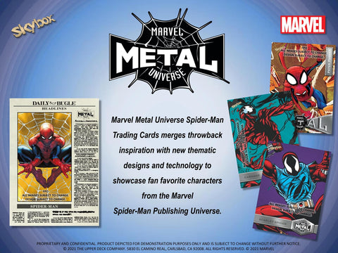 Marvel Spider-Man Metal Universe Trading Cards (Upper Deck 2021)