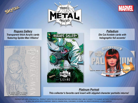 Marvel Spider-Man Metal Universe Trading Cards (Upper Deck 2021)