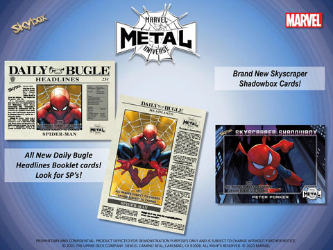 Marvel Spider-Man Metal Universe Trading Cards (Upper Deck 2021)