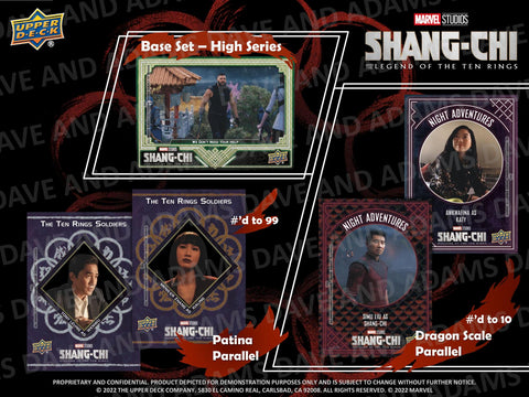 Marvel Studios Shang-Chi and the Legend of the Ten Rings Hobby (Upper Deck 2023)