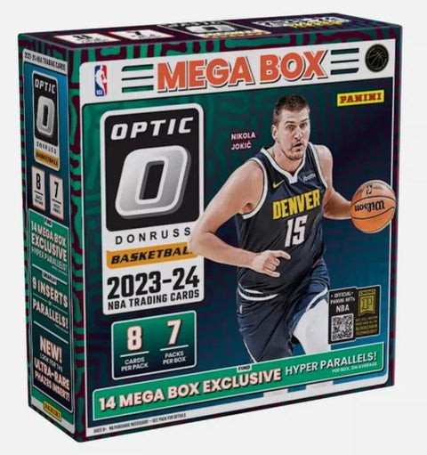 2023/24 Panini Donruss Optic Basketball Mega (Hyper Pink Prizms)