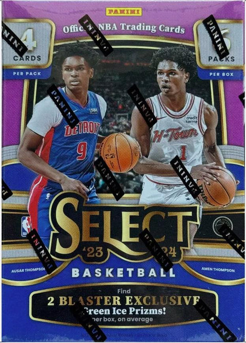 2023/24 Panini Select Basketball 6-Pack Hobby Blaster (Green Prizms)